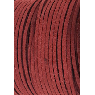 Suede Imitatie 3mm Bordeaux